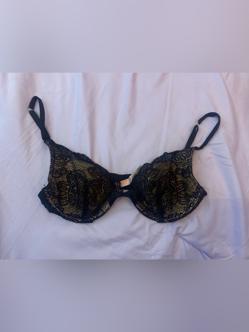 Victoria's Secret Black Lace Bra